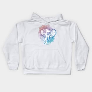 Mandala Ganesha Kids Hoodie